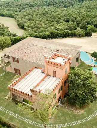Villa Tresseri im kulturellen Zentrum der Toskana, Trequanda, Toskana
