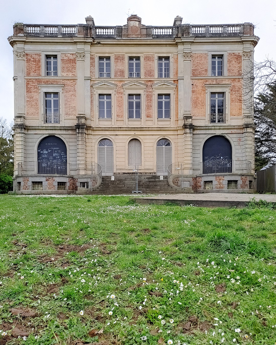 Villa Rohannec'h, Rückseite