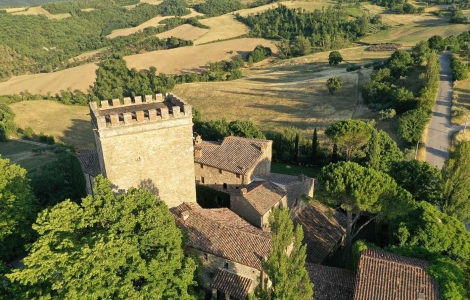 Verkaufte Burg in Umbrien