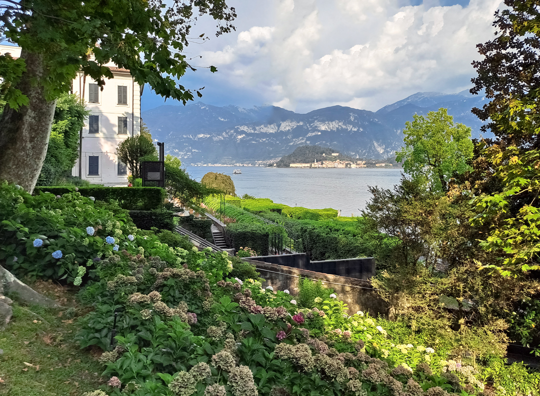 Villa Carlotta, Blick auf den Comer See