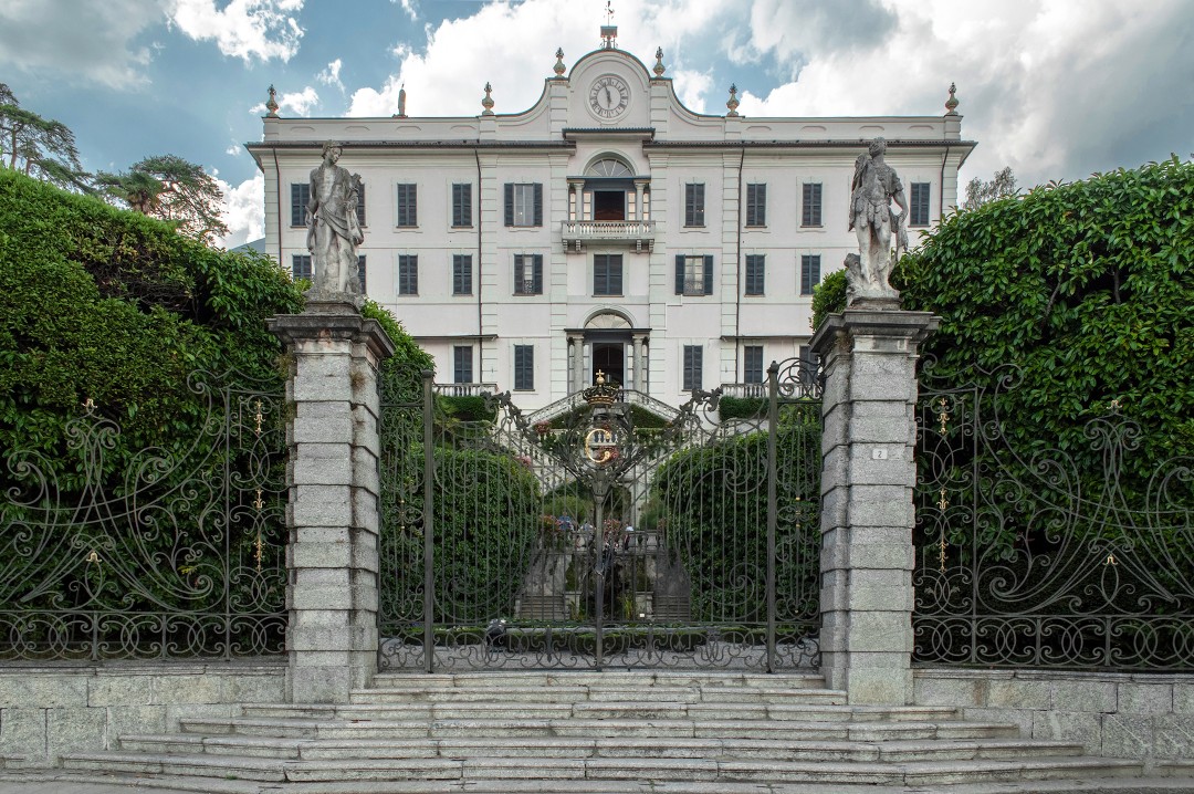 Villa Carlotta, Hauptansicht